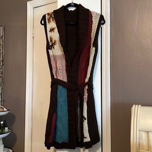 Gorgeous BoHo unique sweater vest